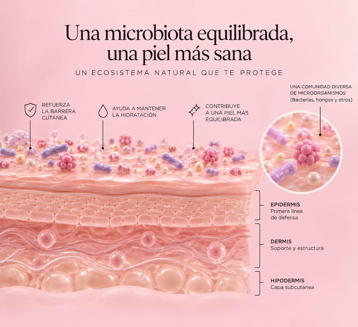 microbiota equilibrada cuidado ME AND ME